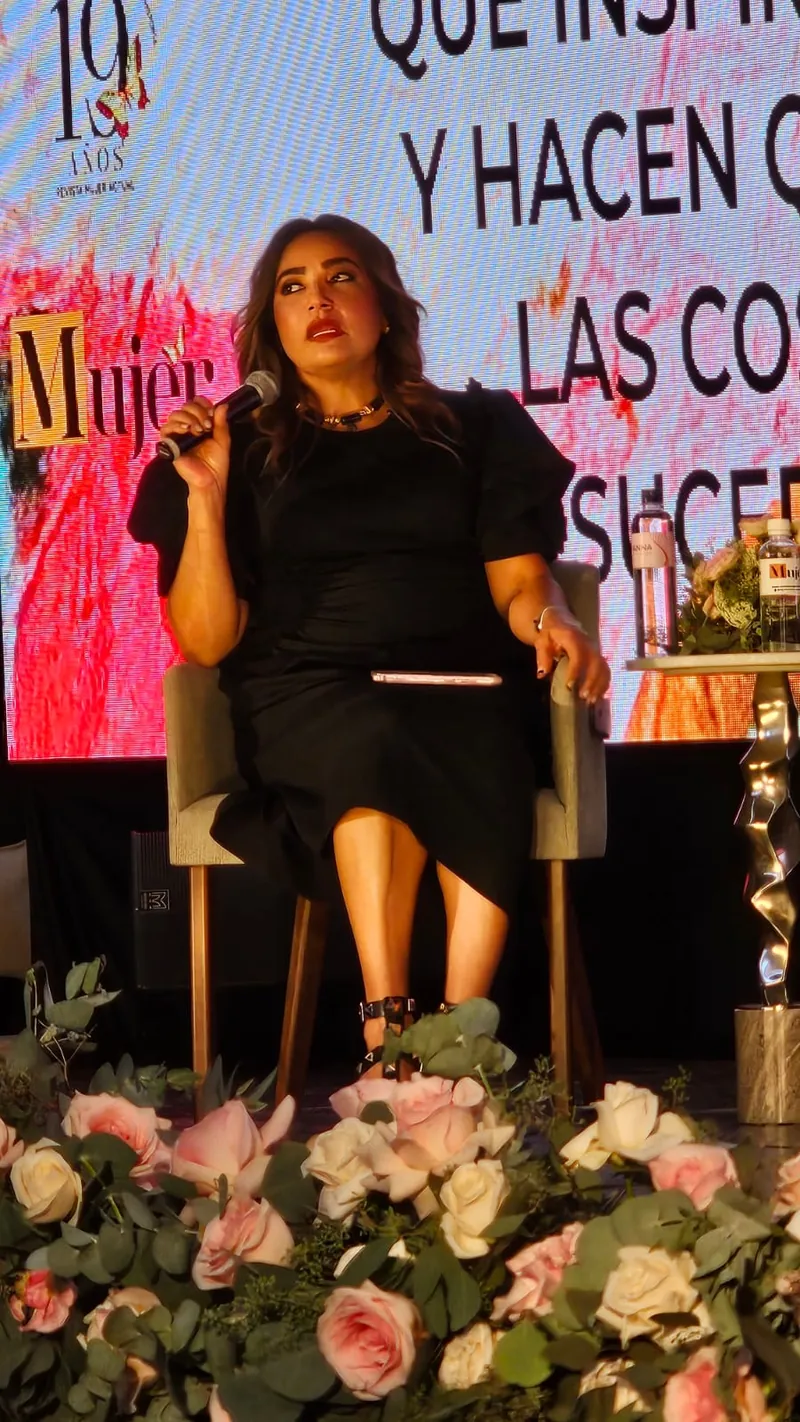 Joanna Arroyo en el foro de Revista Mujer Actual